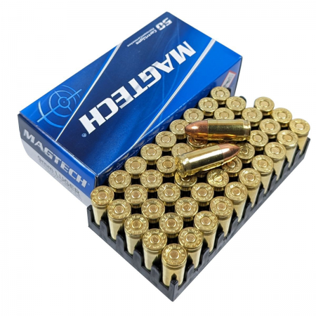 Cartouches Magtech 9x19 FMJ 124 gr / 8 g
