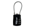 Cadenas a combinaison noir DAA 34952