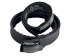 Ceinture à cliquet DOUBLE ALPHA ACADEMY Noire - 100 cm 34954