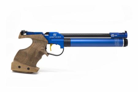 Pistolet MORINI CM 200EI TICINO Bleu Cal. 4.5