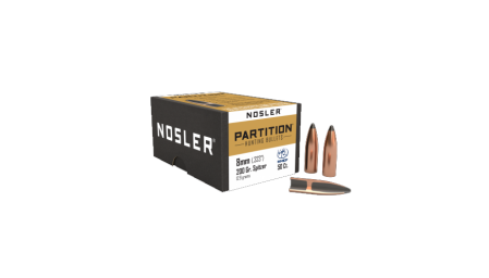 50 ogives Nosler Partition calibre 8 mm (.323) 200 gr / 13 g.