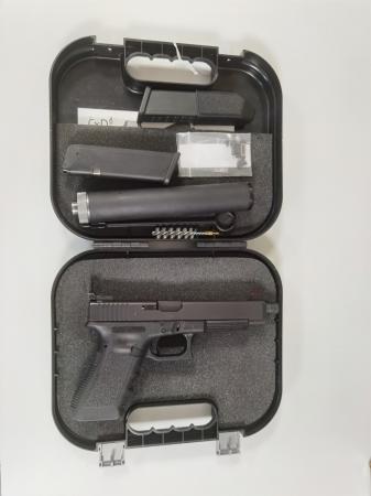 OCCASION - Pistolet GLOCK 34 "Gen 3 5,3" Cal. 9x19 + Silencieux Vortex