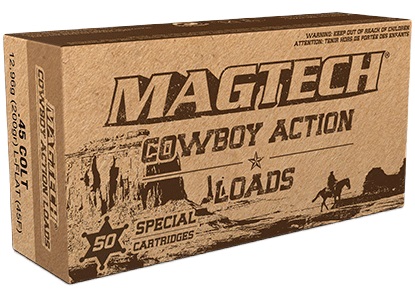 Boite de 50 cartouches MAGTECH Cowboy .45LC L-FLAT 200gr /  12,96g