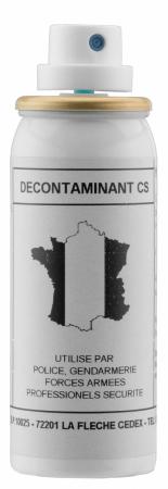 Décontaminant spray EUROP'ARM gas et gel CS - 50 ml