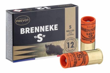 Boite de 10 balles BRENNEKE "S" calibre 12/70  24 g