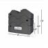 Support de tir en mousse ajustable BENCH MASTER 37748