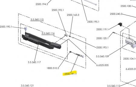 Percuteur FEINWERKBAU AW93