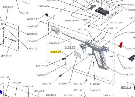 Goupille FEINWERKBAU AW93