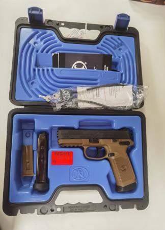 OCCASION - Pistolet FN FNX-45 FDE 4,3" Cal. 45 Acp