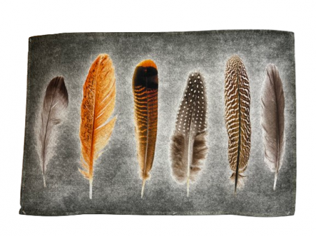 TAPIS DE CUISINE PLUMES