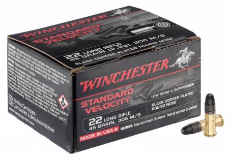 Boite de 235 cartouches WINCHESTER Black Copper Cal. 22lr 45gr/2,9g