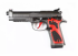 Pistolet BERETTA 92X Dark Series Red 5" Cal. 9x19 39916