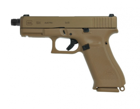 Pistolet GLOCK 19X Gen 5 4" Fileté Cal. 9x19