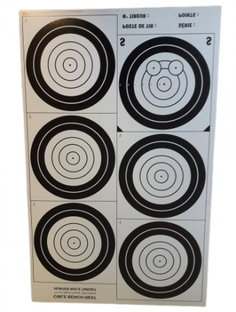 Paquet de 100 cibles Hunter GRAVOLUX 200m