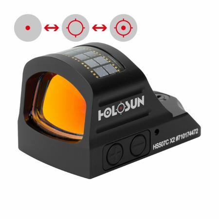 Viseur HOLOSUN 507C X2 2 / 32 MOA (rouge)