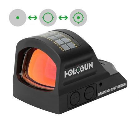 Viseur HOLOSUN 507C X2 2 / 32 MOA (vert)