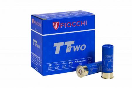 Carton de 250 cartouches FIOCCHI TT Two 24g N°9 1/2