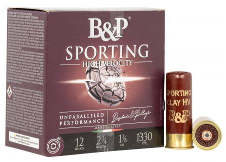 Carton de 250 cartouches BASCHIERI&PELLAGRI Sporting HV 28g N°7 1/2