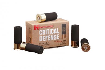 Boite de 10 cartouches HORNADY Critical Defense 12/70 Buckshot 00