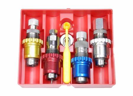 Jeu de 4 outils LEE PRECISION Breech Lock Carbure Carbure pour arme de poing