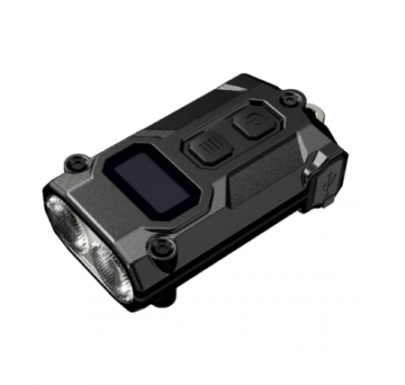 Lampe porte clés NITCORE TINI3 Noire 600 Lumens