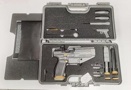 OCCASION - Pistolet CANIK SFX Rival Grey 5" Cal. 9x19 + viseur MECANIK M02 3 MOA