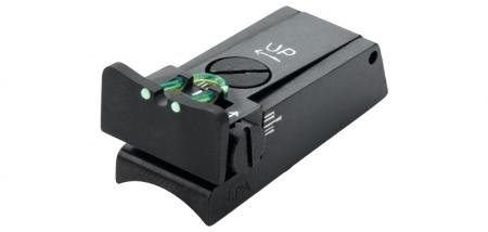 Hausse réglable fibre optique LPA pour carabine