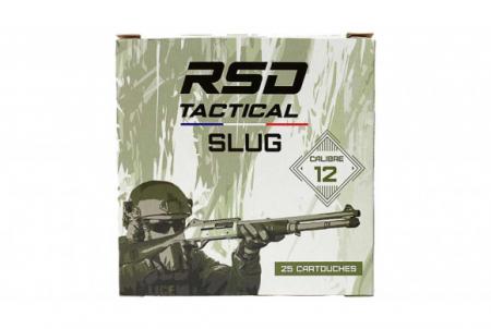Boite de 25 cartouches JOCKER Rsd Tactical Slug 28g Cal. 12/70