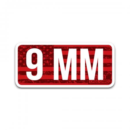 Autocollants MTM Calibre 9 mm (Pack de 8)
