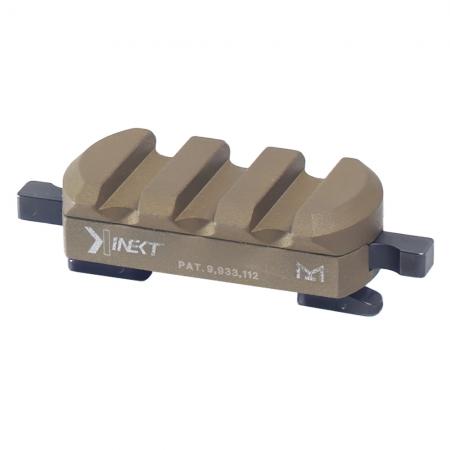 Rail Picatinny QD KINETIC DG 3 Slots FDE