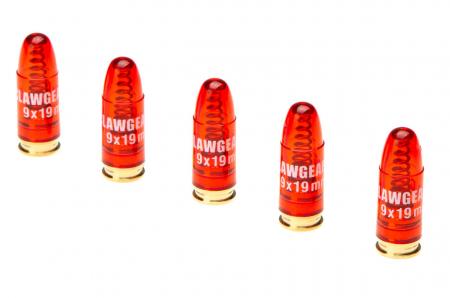 Sachet de 5 douilles amortisseurs CLAWGEAR Cal. 9x19