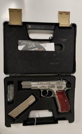 OCCASION - Pistolet CZ 75B Edition Limitée Inox 4,5" Cal. 9x19