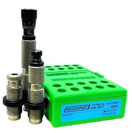 Jeu de 3 outils Redding Type S Match Bushing Neck Die Set