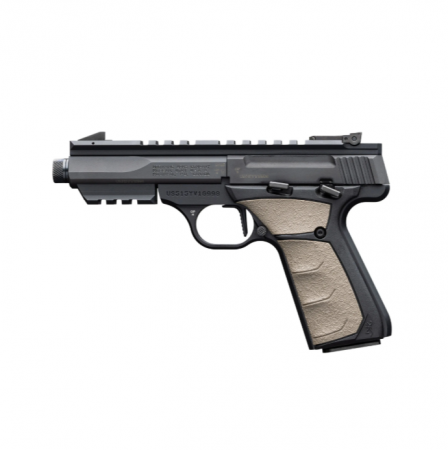 Pistolet BROWNING Buckmark Micro Contour Tac Fileté 4.3" Cal. 22lr