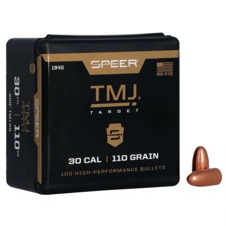 100 ogives Speer TMJ calibre 30 (.308) 110 gr / 7,12 g.