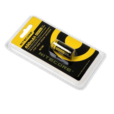 Pile NITECORE RCR123A pour Hikmicro Thunder & Thunder Pro