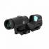 Viseur HOLOSUN HS510C 2 MOA / 65 MOA + Magnifier HM3X x3 43513