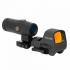 Viseur HOLOSUN HS510C 2 MOA / 65 MOA + Magnifier HM3X x3 43514