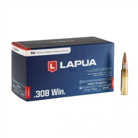 Boite de 50 cartouches LAPUA OTM .308 Win 175gr / 11.3g