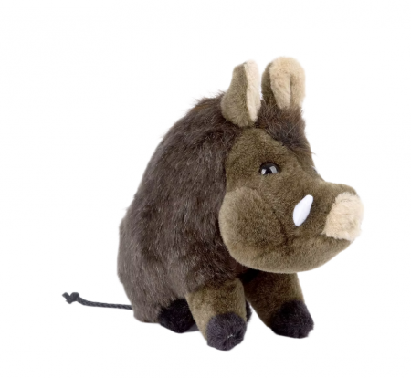 Peluche Sanglier assis 28cm