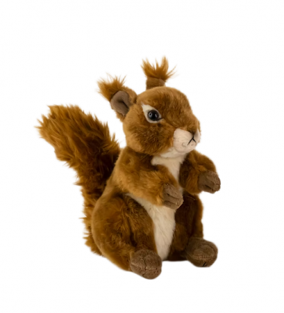 Peluche Ecureuil assis 17cm