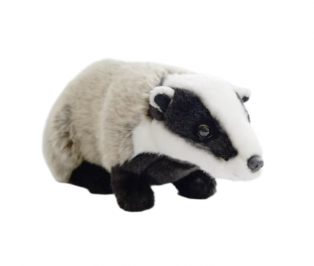 Peluche Blaireau 28cm