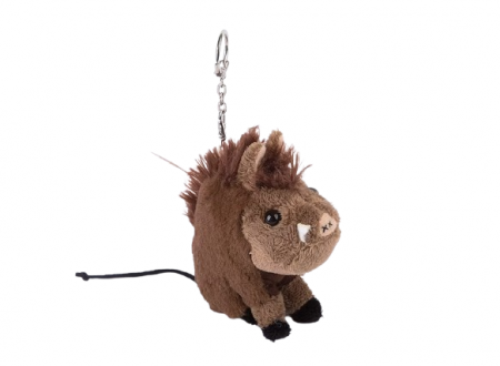 Porte clé peluche Sanglier 10cm