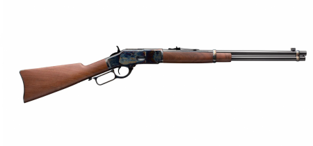 Carabine à levier sous garde WINCHESTER 1873 Short Rifle High Grade 20" Jaspé Cal. 45 LC