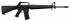 Carabine BAVARIAN M16A1 Vietnam 20" Black calibre .223 Rem 43873