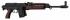 Carabine STV MK67 Pliante 15.3" Bakelite Cal. 7.62x39 43831
