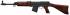 Carabine STV MK67 Fixe 15.3" Bakelite Cal. 7.62x39 43836
