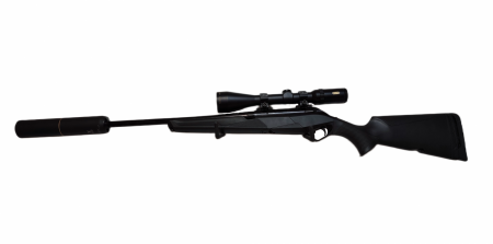 OCCASION - Carabine à verrou BENELLI Lupo Synthétique Black Cal. 243 Win avec Lunette + Silencieux