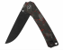 Couteau pliant QSP Osprey Carbone reflet rouge 44155