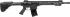 FUSIL SEMI AUTO DERYA MOD. MK12 VR70 CANON 50CMS CAL 12/76 44289